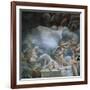 Youths on Balcony, Detail of Frescoes of Dome of Parma Cathedral-Antonio Allegri Da Correggio-Framed Giclee Print