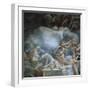 Youths on Balcony, Detail of Frescoes of Dome of Parma Cathedral-Antonio Allegri Da Correggio-Framed Giclee Print