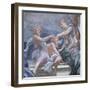 Youths on Balcony-Antonio Allegri Da Correggio-Framed Giclee Print