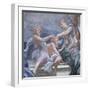 Youths on Balcony-Antonio Allegri Da Correggio-Framed Giclee Print