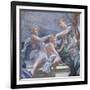 Youths on Balcony-Antonio Allegri Da Correggio-Framed Giclee Print