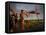 Youths Play in a Lagoon Near the Eastern Beni State Capital of Trinidad, Bolivia-null-Framed Stretched Canvas