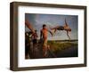 Youths Play in a Lagoon Near the Eastern Beni State Capital of Trinidad, Bolivia-null-Framed Photographic Print