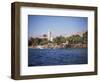 Youths Swimming from Jetty, Town Beach, Aqaba, Jordan, Middle East-Richard Ashworth-Framed Photographic Print