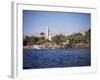 Youths Swimming from Jetty, Town Beach, Aqaba, Jordan, Middle East-Richard Ashworth-Framed Photographic Print