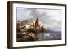 Yport, Normandy, France-Charles Euphrasie Kuwasseg-Framed Giclee Print