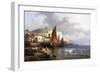 Yport, Normandy, France-Charles Euphrasie Kuwasseg-Framed Giclee Print