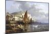 Yport, Normandy-Charles Kuwasseg-Mounted Giclee Print