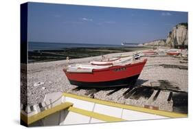 Yport, Seine-Mme, Basse Normandie (Normandy), France-Charles Bowman-Stretched Canvas