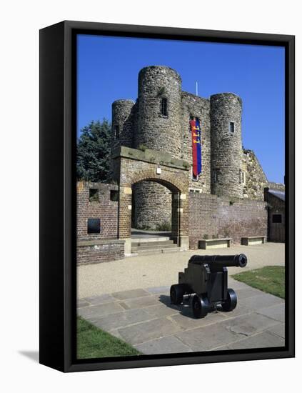 Ypres Castle, Rye, East Sussex, England, United Kingdom, Europe-Stuart Black-Framed Stretched Canvas
