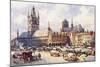 Ypres, Market Place C1914-Douglas Snowdon-Mounted Art Print