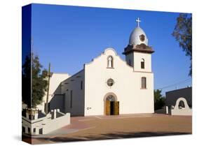 Ysleta Mission on the Tigua Indian Reservation, El Paso, Texas, United States of America, North Ame-Richard Cummins-Stretched Canvas