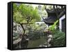 Yu Gardens (Yuyuan Gardens), the Restored 16th Century Gardens are One of Shanghai's Most Popular T-Amanda Hall-Framed Stretched Canvas