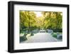 Yu Qian's Tomb with Animal Statues, Hangzhou, Zhejiang, China, Asia-Andreas Brandl-Framed Premium Photographic Print