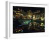 Yu Yuan Tea House and Shops at Night, Yu Yuan Shangcheng, Yu Gardens Bazaar, Shanghai, China-Gavin Hellier-Framed Photographic Print