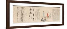 Yuan Mei and His Female Students-Yuan Mei, You Zhao and Wang Gong-Framed Giclee Print