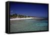 Yucatan Beach-J.D. Mcfarlan-Framed Stretched Canvas