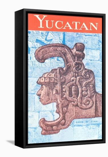 Yucatan Travel Poster-null-Framed Stretched Canvas
