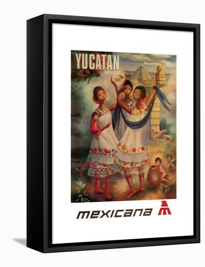 Yucatan-null-Framed Stretched Canvas