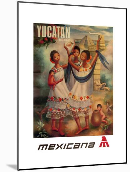 Yucatan-null-Mounted Giclee Print