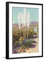 Yuccas in Bloom-null-Framed Art Print