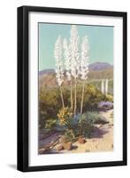 Yuccas in Bloom-null-Framed Art Print