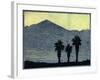 Yuccas In Silhouette-Frank Redlinger-Framed Art Print