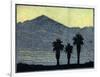 Yuccas In Silhouette-Frank Redlinger-Framed Art Print