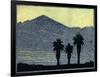 Yuccas In Silhouette-Frank Redlinger-Framed Art Print