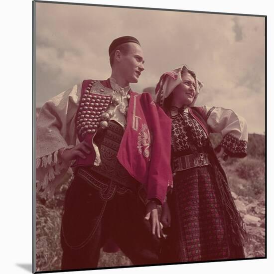 Yugoslav National Costumes-Walter Sanders-Mounted Photographic Print