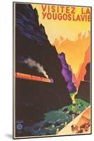 Yugoslavia Travel Poster-null-Mounted Art Print