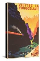 Yugoslavia Travel Poster-null-Stretched Canvas