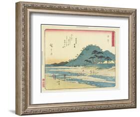 Yui, 1837-1844-Utagawa Hiroshige-Framed Giclee Print