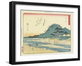 Yui, 1837-1844-Utagawa Hiroshige-Framed Giclee Print