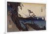 Yui, le col de Satta-Ando Hiroshige-Framed Giclee Print