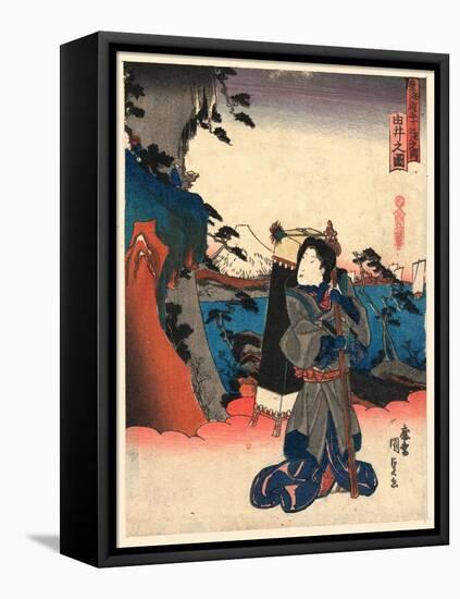 Yui No Zu-Utagawa Toyokuni-Framed Stretched Canvas