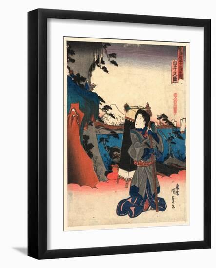 Yui No Zu-Utagawa Toyokuni-Framed Giclee Print