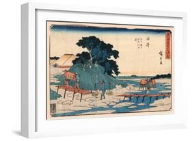 Yui-Utagawa Hiroshige-Framed Giclee Print