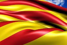Flag of Catalonia-Yuinai-Art Print