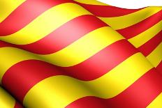 Flag of Catalonia-Yuinai-Stretched Canvas