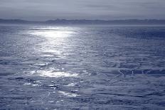 Frozen Lake Baikal-Yuinai-Photographic Print