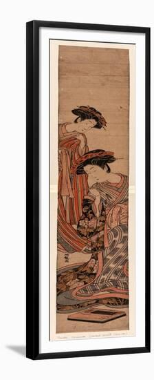 Yujo to Sinzou-Isoda Koryusai-Framed Premium Giclee Print