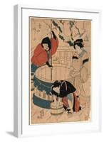 Yuki No Ashita-Utagawa Toyokuni-Framed Giclee Print