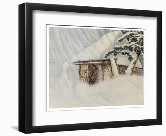Yuki Onna, Japanese Snow Ghost-R. Gordon Smith-Framed Art Print