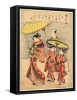 Yuki-Suzuki Harunobu-Framed Stretched Canvas