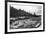 Yukon, Alaska View of Canoeing Whitehorse Rapids Photograph - Yukon, AK-Lantern Press-Framed Art Print