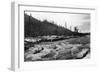 Yukon, Alaska View of Canoeing Whitehorse Rapids Photograph - Yukon, AK-Lantern Press-Framed Art Print