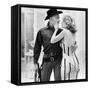 Yul Brynner, Blythe Danner, Futureworld, 1976-null-Framed Stretched Canvas