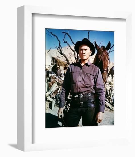 Yul Brynner, Return of the Seven (1966)-null-Framed Photo