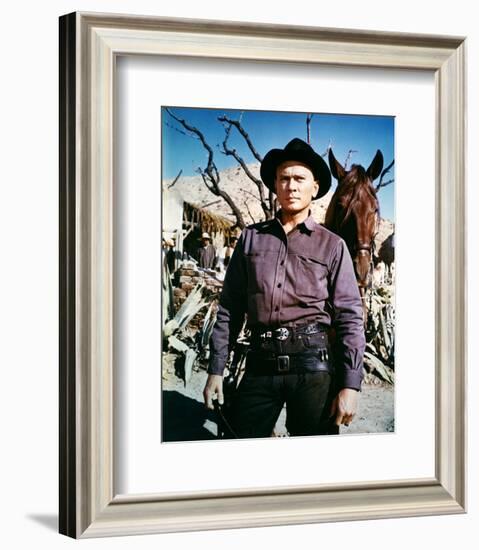 Yul Brynner, Return of the Seven (1966)-null-Framed Photo